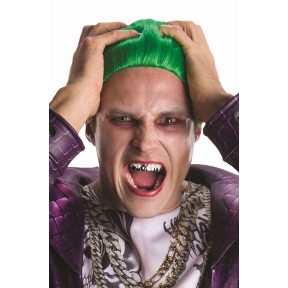 Adults Suicide Squad Super Villain Joker Teeth Costume Accessory