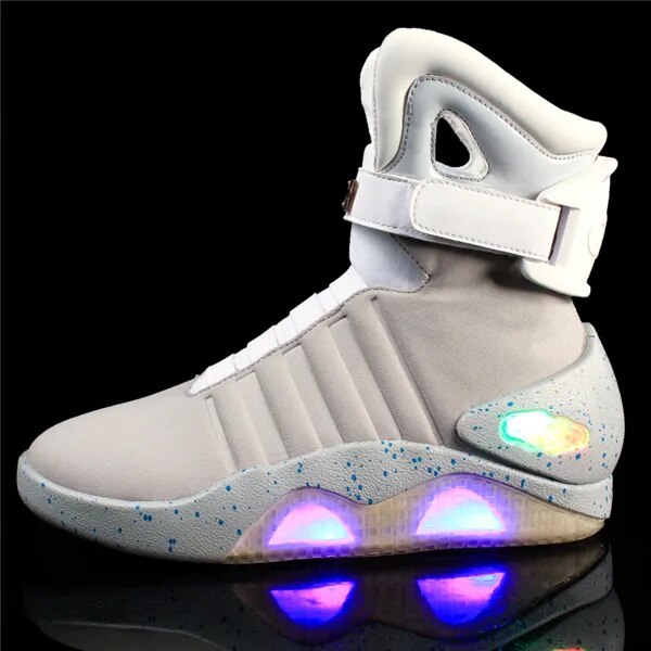 Adults USB Charging Led Luminous Shoes For Men's Fashion Light Up ...