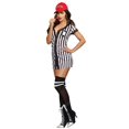 thumbnail image 1 of Adults Women's My Game My Rules Referee Costume Small 2-6, 1 of 2
