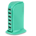 thumbnail image 1 of Aduro 6-Port USB Hub with Smart Flow, 1 of 6