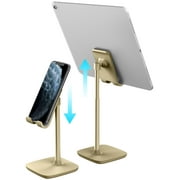 Aduro Elevate Phone & Tablet Holder Adjustable Stand Gold