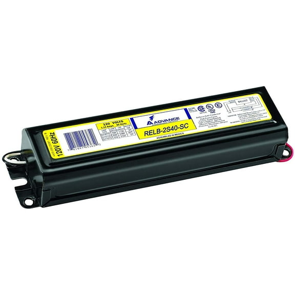 Advance Ballast Electronic Ballast F34T12 F40T12 - 34 Watts - Black