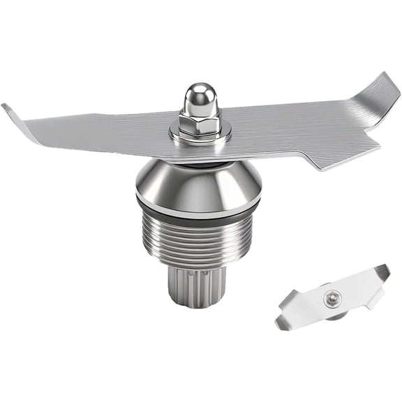 Advance Blade Assembly with Enhanced 420 Stainless Steel Blades Compatible with Vitamix Quiet One Series Barboss Blender Station Drink Machine Replace#: 015990 15990