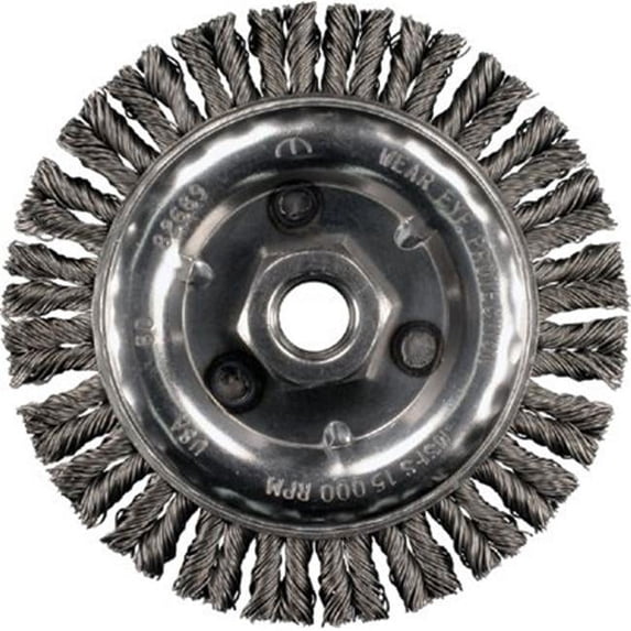 Advance Brush 410-82421 Wheel Knot Str Bead Stainless 4.5X.020X5-8-11