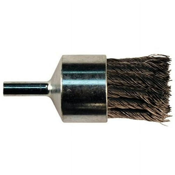 Advance Brush Straight Cup Knot End Brush, C Stl, 1" x 0.02", EA (419-83140)