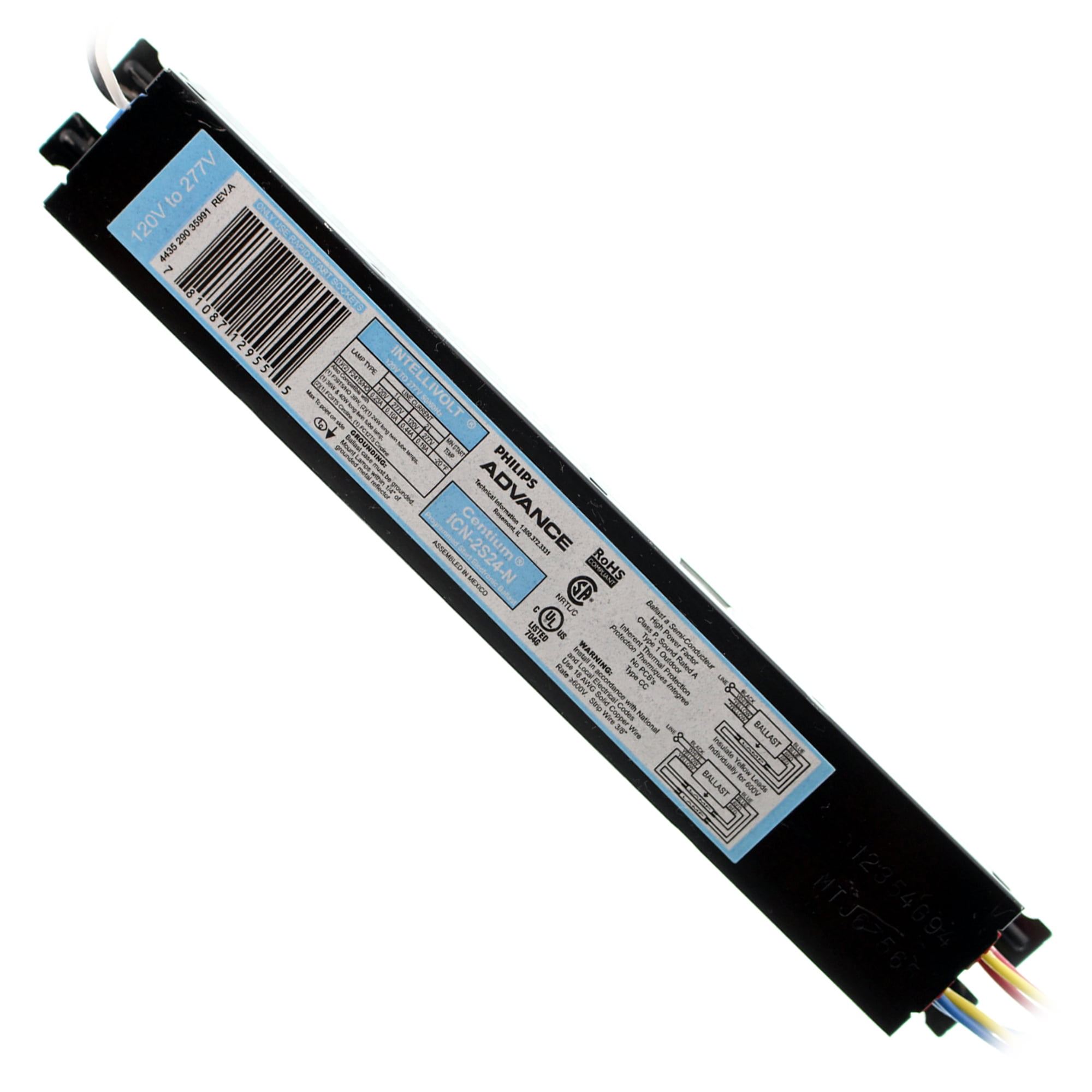 Advance Centium ICN2S24N F24T5/HO Programmed Start Fluorescent T5