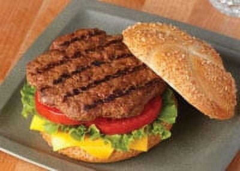 Fully Cooked Angus Beef Burgers 3.5 oz - Maple Leaf Healthcare & Hospitality