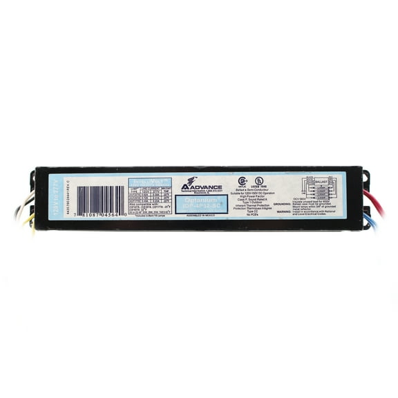Advance IOP-4P32-SC Optanium Ballast, 4-Lamp, F32T8, 32W T8, 120/277V
