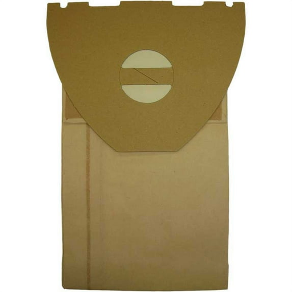 Advance / Kent / EuroClean UZ964 Backpack HipVac Replacement Commercial Bags, 10 Bags + 2 Motor Filters.