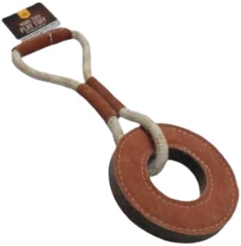 Advance Pet Products Tuff Dog Toy Rope Ring, Brown