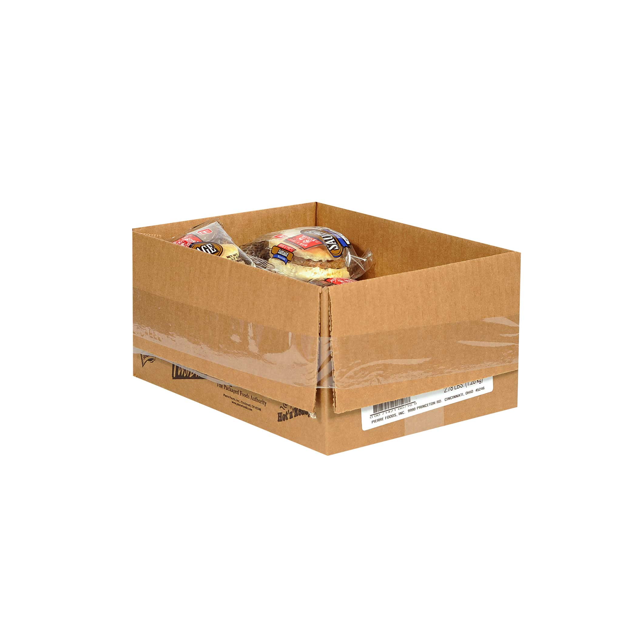 Advance Pierre Mom N Pops Sausage Biscuit Sandwich, 3.75 Ounce 12