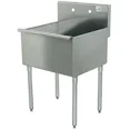 thumbnail image 1 of Advance Tabco 18 One Compartment Corner Sink Model 4-1-18, 1 of 1
