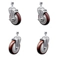 thumbnail image 1 of Advance Tabco 190TA2554KIT Replacement Caster Set with Brakes – SCC, 1 of 2