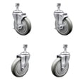 thumbnail image 1 of Advance Tabco 190TA2554KIT Replacement Caster Set with Brakes – SCC, 1 of 2