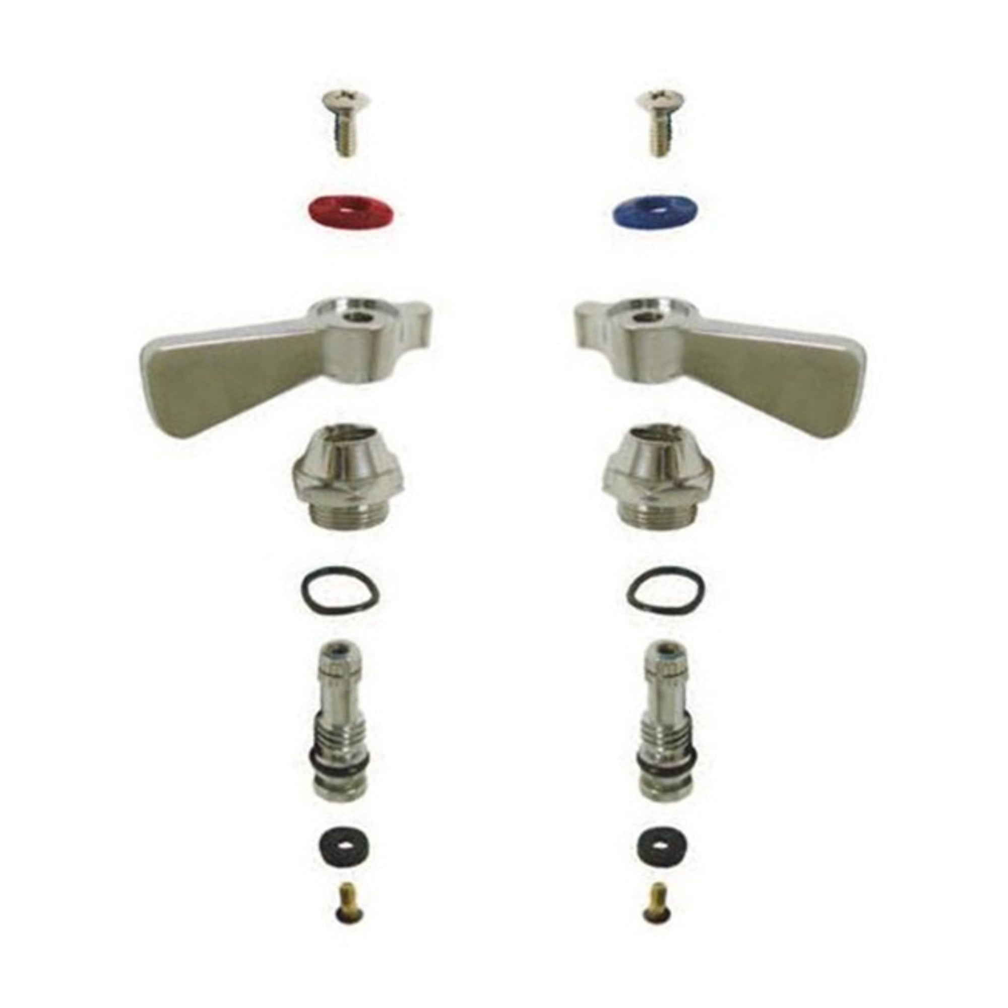 Advance Tabco Hot & Cold Handle Repair/Replacement Kit, Silver