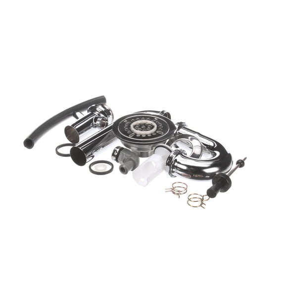 Advance Tabco Lever Drain With P-Trap & Over K-26 - Genuine OEM Replacement Part