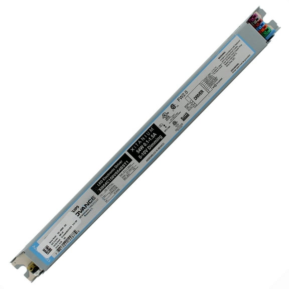 Advance XI054C150V054BST1 Xitanium 0-10V Dimming LED Driver, 54W, 27-54Vdc, 120-277V