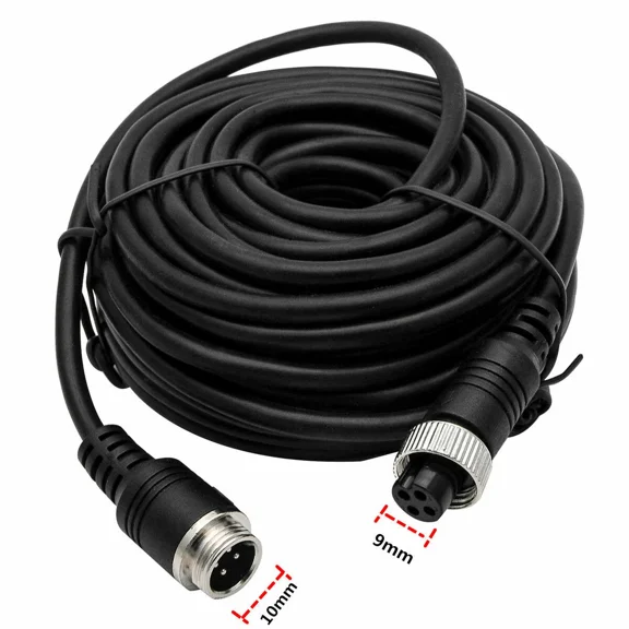 Advanced 10M 4Pin Extention Cable Audio Video Waterproof For Ccd Backup Camera
