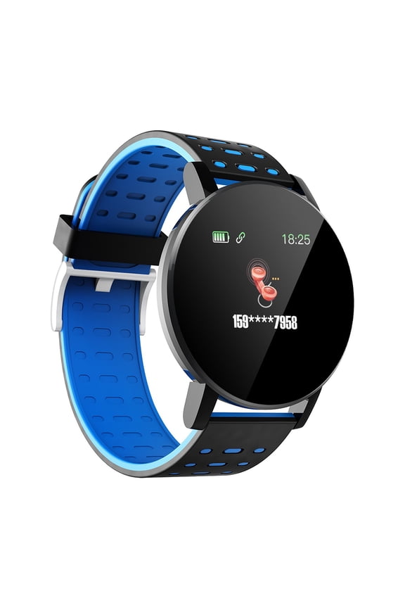 Advanced 119S Smartwatch with Sport Mode Detection for Fitness Tracking and Sleep