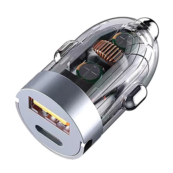 Advanced 120W Car Chargers with Type C and USB Port Charging Adapter for Tablet Laptop Easy Setups