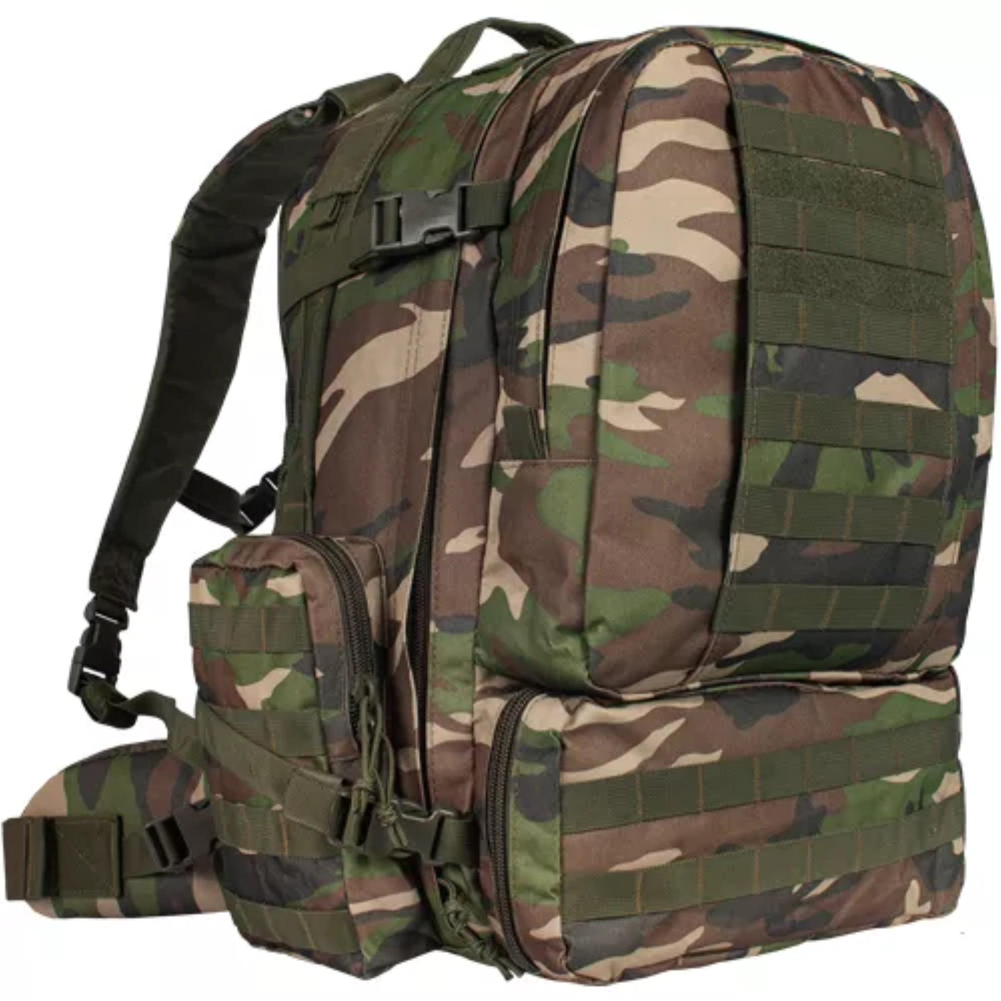 Advanced 3-Day Combat Pack - Woodland Camo - Walmart.com