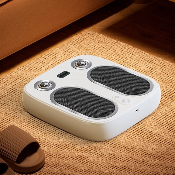 Advanced 3-in-1 Foot and Calf Massager with Deep Kneading & Vibration, Portable Wellness Device with Smart LED Control for Post-Workout Recovery