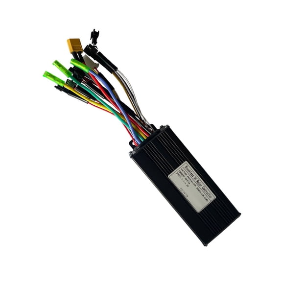 Advanced 30Amp Sine Waved Controller 24V 36V 48V For eBike Conversion Offering Superior Heat Management And Versatility