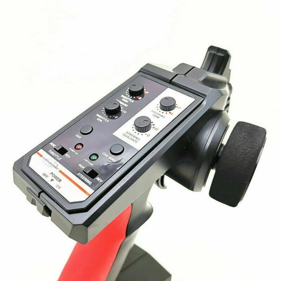 Advanced 4-Channel RC Controller Anti-Jamming & Low Power for RC Vehicles Transimitter