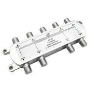 Advanced 8 Way Coaxial Cable Splitter 5-2400MHz CATV Antenna System 1 in 8 Out High-isolation Shielding Structure