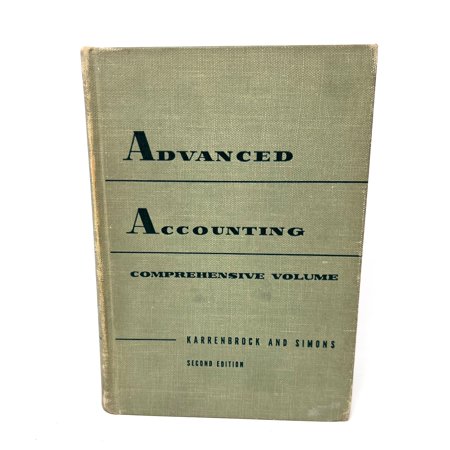 Advanced Accounting Comprehensive Volume Second Edition