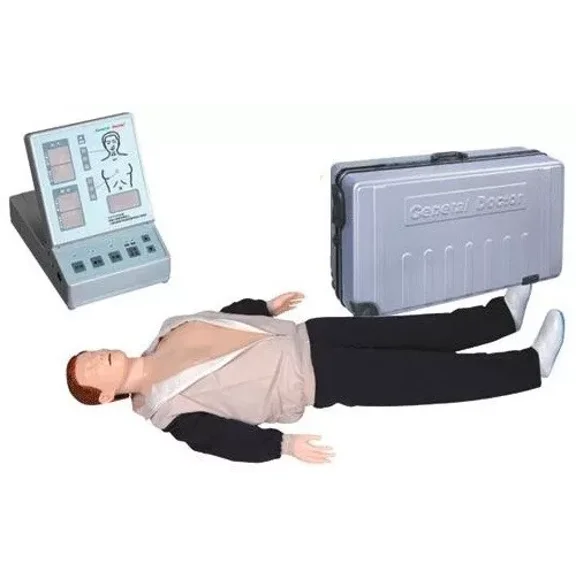 Advanced Adult CPR Training Manikin with Monitor & Printer