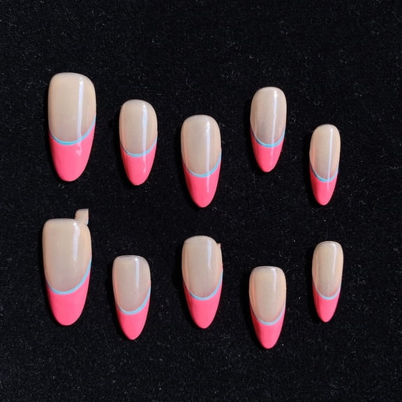 Advanced Almond French Finished Manicure