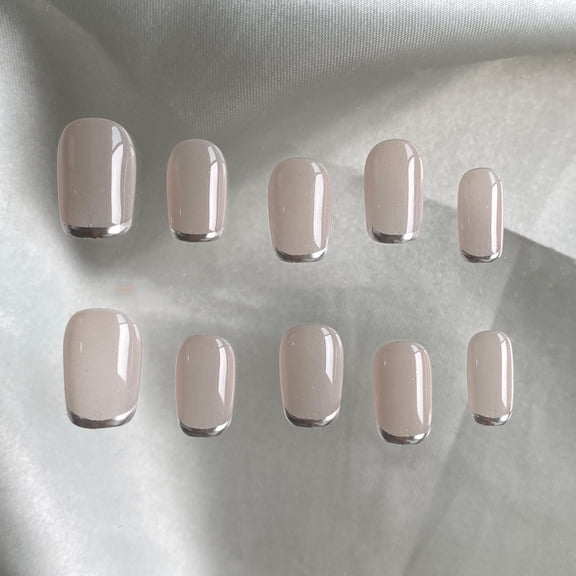 Advanced Almond French Finished Manicure