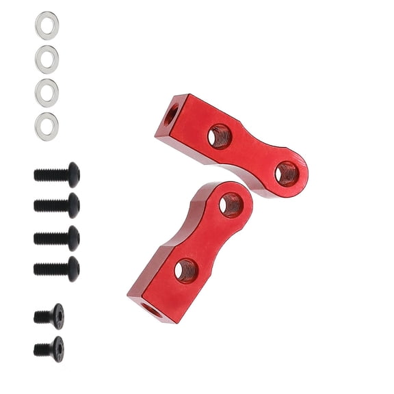 Advanced Aluminum Steering Bracket Upgrade For 1/10 Scale Vehicle Enhances Responsiveness And Balance