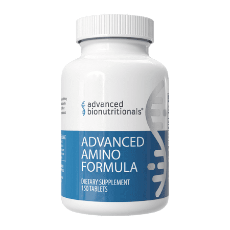 Advanced Amino Formula - Essential Amino Acid Supplement, 150 Tablets, 8 Essential Amino Acids, Post-Workout Recovery, Muscle Support, Energy & Stamina, Vegan, Gluten-Free, GMO-Free