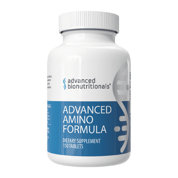 Advanced Amino Formula - Essential Amino Acid Supplement, 150 Tablets, 8 Essential Amino Acids, Post-Workout Recovery, Muscle Support, Energy & Stamina, Vegan, Gluten-Free, GMO-Free