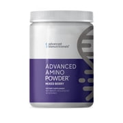 Advanced Amino Powder Mixed Berry - Essential Amino Acid Supplement, 30 Servings, 8 Essential Amino Acids, Post-Workout Recovery, Muscle Support, Energy & Stamina, Vegan, Gluten-Free, GMO-Free