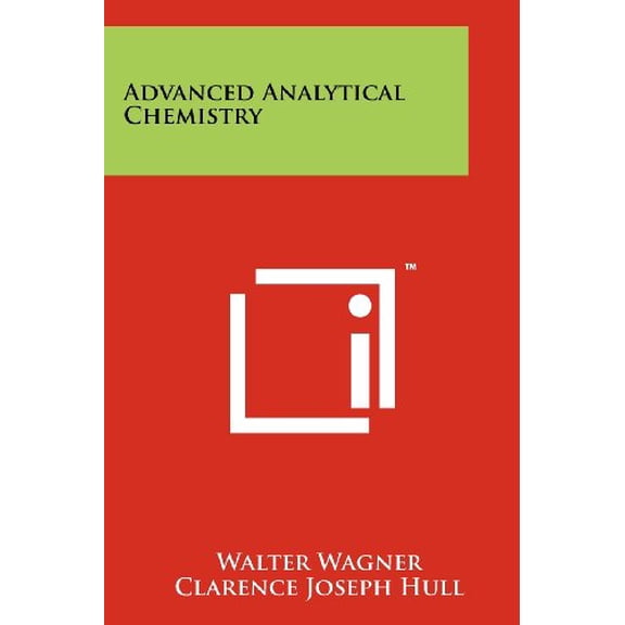 Advanced Analytical Chemistry