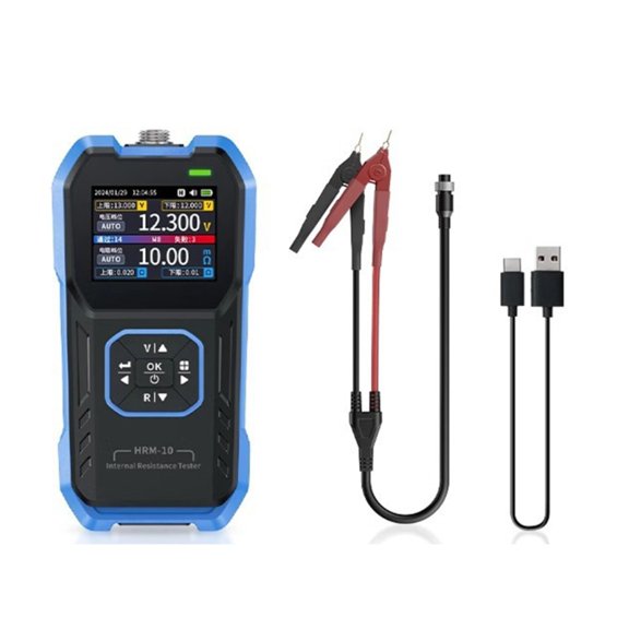 Advanced Battery Testing Device Voltages & Resistance Meter for Precise Measurement of Voltages & Internal Resistance
