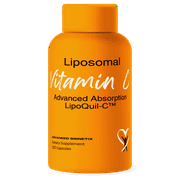 Advanced Bionetix Liposomal Vitamin C Supplement | LipoQuil-C™ Enhanced Absorption Technology | 120 Capsules 1000mg High Dose Fat Soluble Vita C | Immune Support Collagen Support