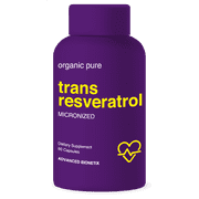 Advanced Bionetix Micronized Trans Resveratrol Supplement High Absorption Antioxidant Formula. Promotes Anti Aging, Cognitive Support & Heart Health