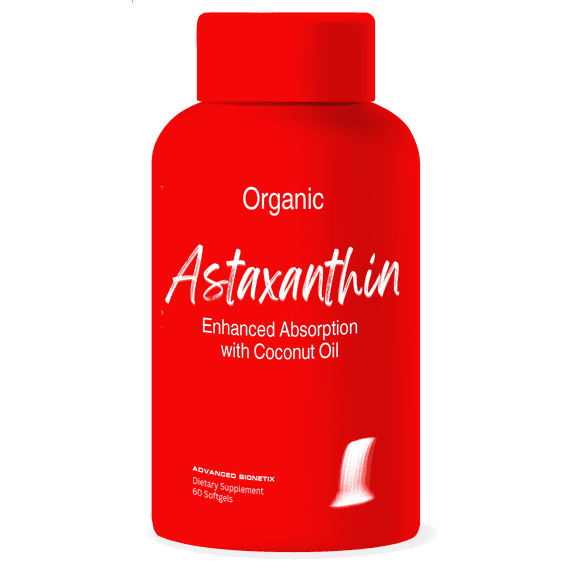 Advanced Bionetix Astaxanthin Softgels 60ct, with Organic Coconut Oil ...