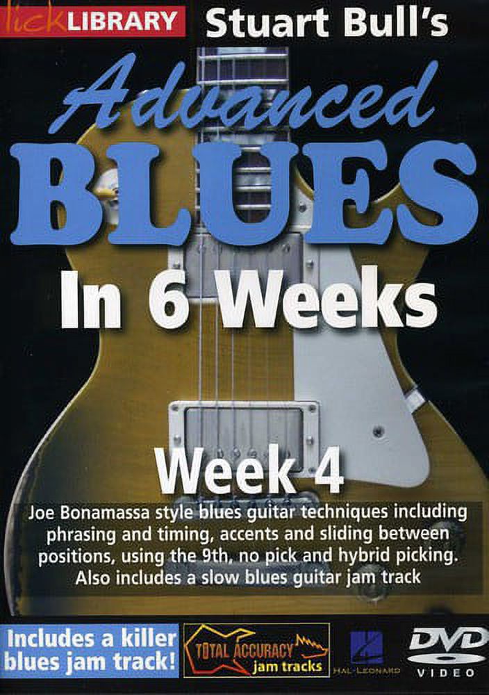 Advanced Blues in 6 Weeks 4 (DVD), Hal Leonard (Generic, Special