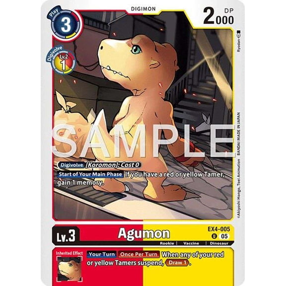 Advanced Booster Digimon Generation Agumon EX4-005 [Reprint]