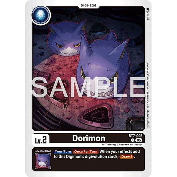Advanced Booster Digimon Generation Dorimon BT7-005 [Reprint]