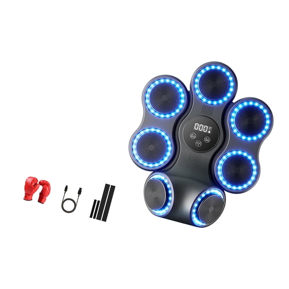 Advanced Boxing Machine with Long Battery Life and Speed Setting for Engaging Music Boxing Experience for Home