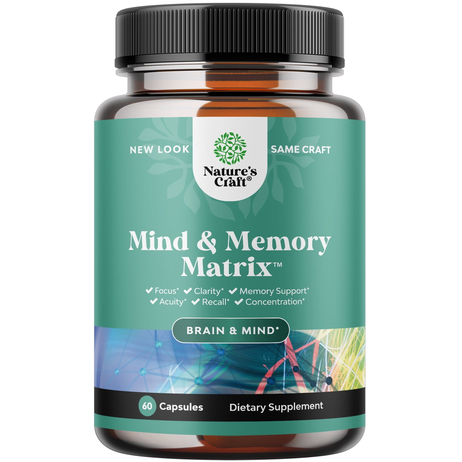 Advanced Brain Supplement for Memory and Focus Nootropics Brain