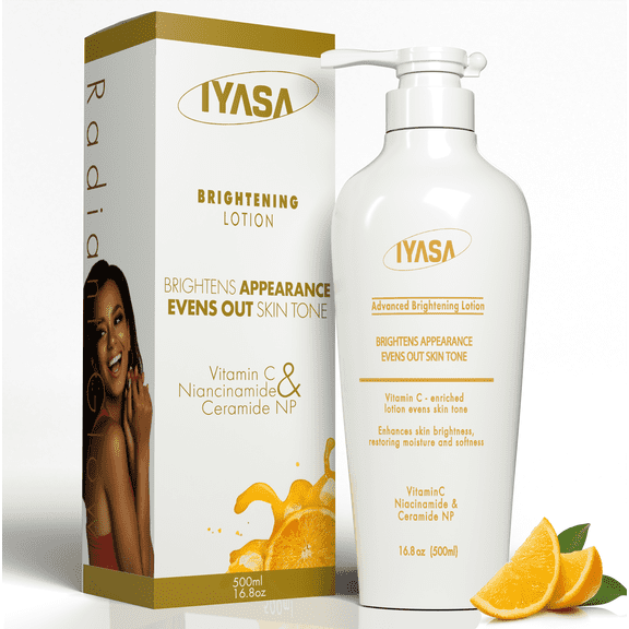 Advanced Brightening Lotion, Moisturizing, Radiance, Even Tone, Vitamin C, SPF Protection