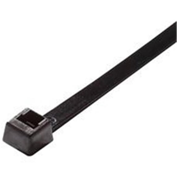ACT Standard Cable Ties, 7", UV Black, 100/Pkg (AL-07-50-0-C)