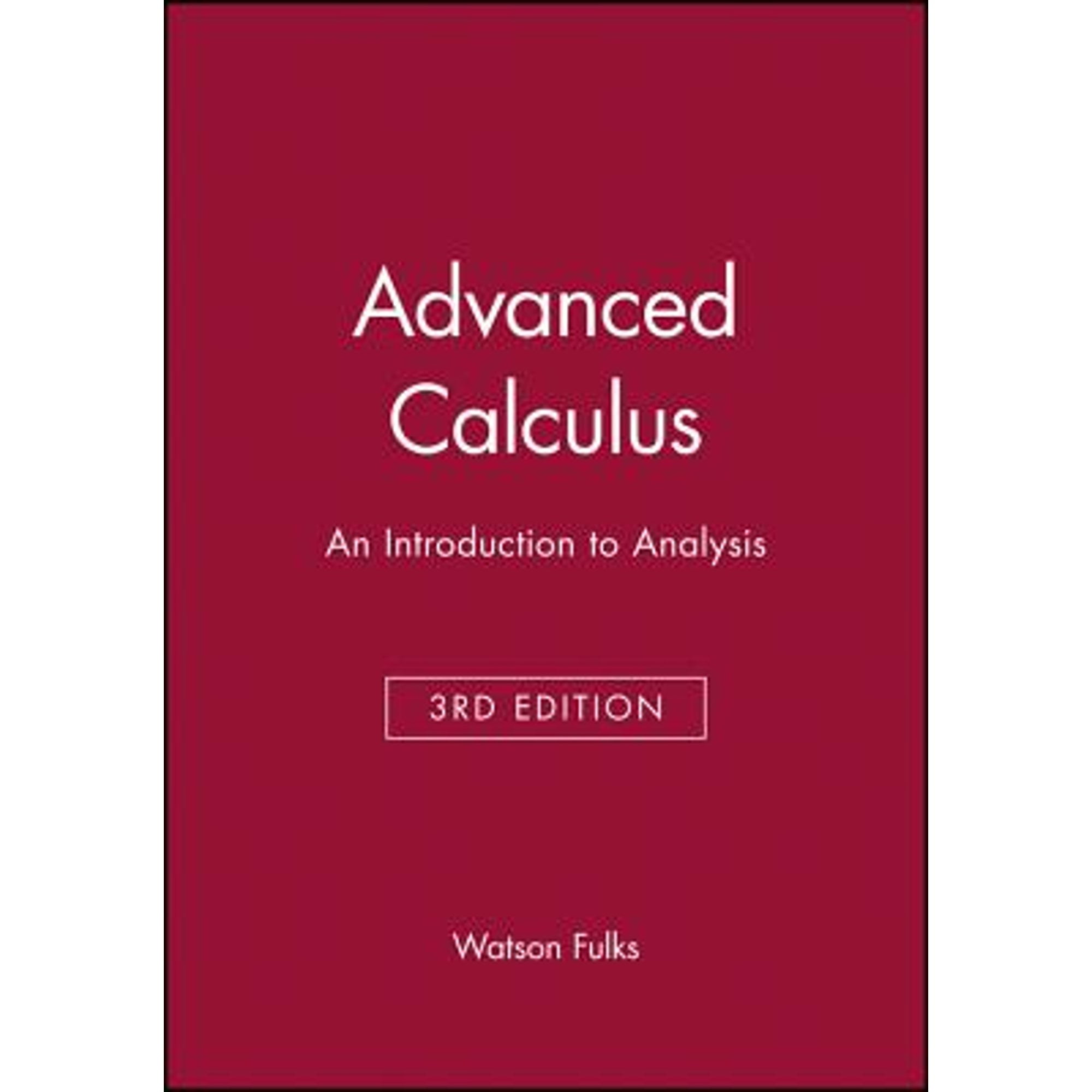 Pre Owned Advanced Calculus An Introduction To Analysis Global